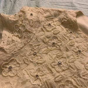 Forever 21 Cream Dress